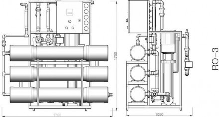 AWT RO-3/8040 Фильтры, системы очистки воды